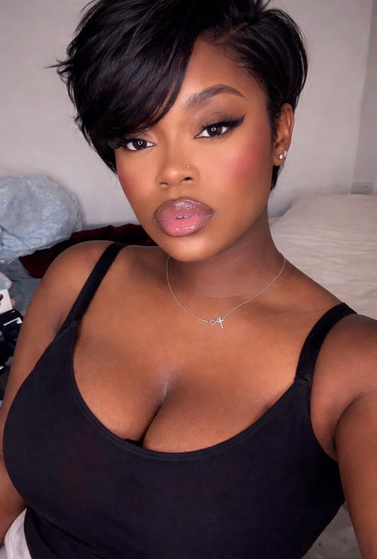Lisa Pixie Cut Wig Short Bob Wigs 13x4
