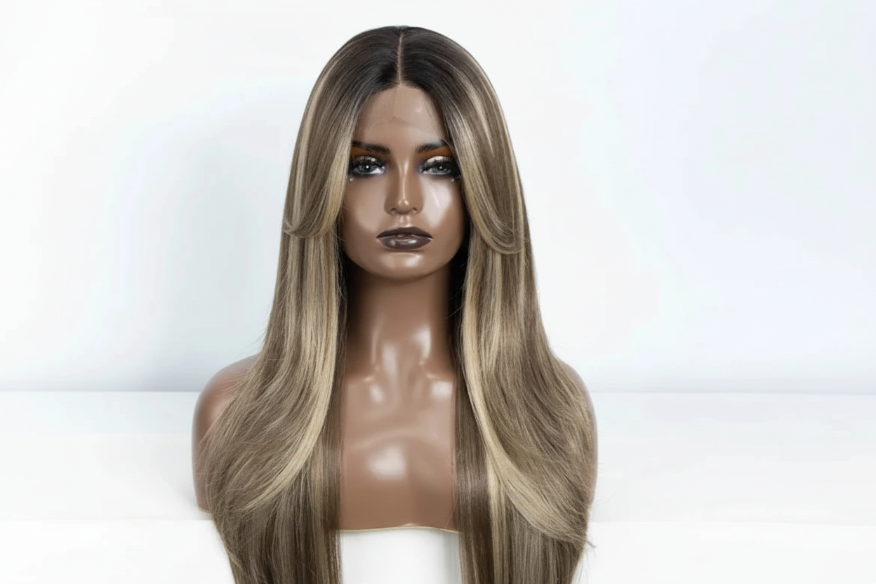 Golden Seduction Synthetic Lace Front Wig