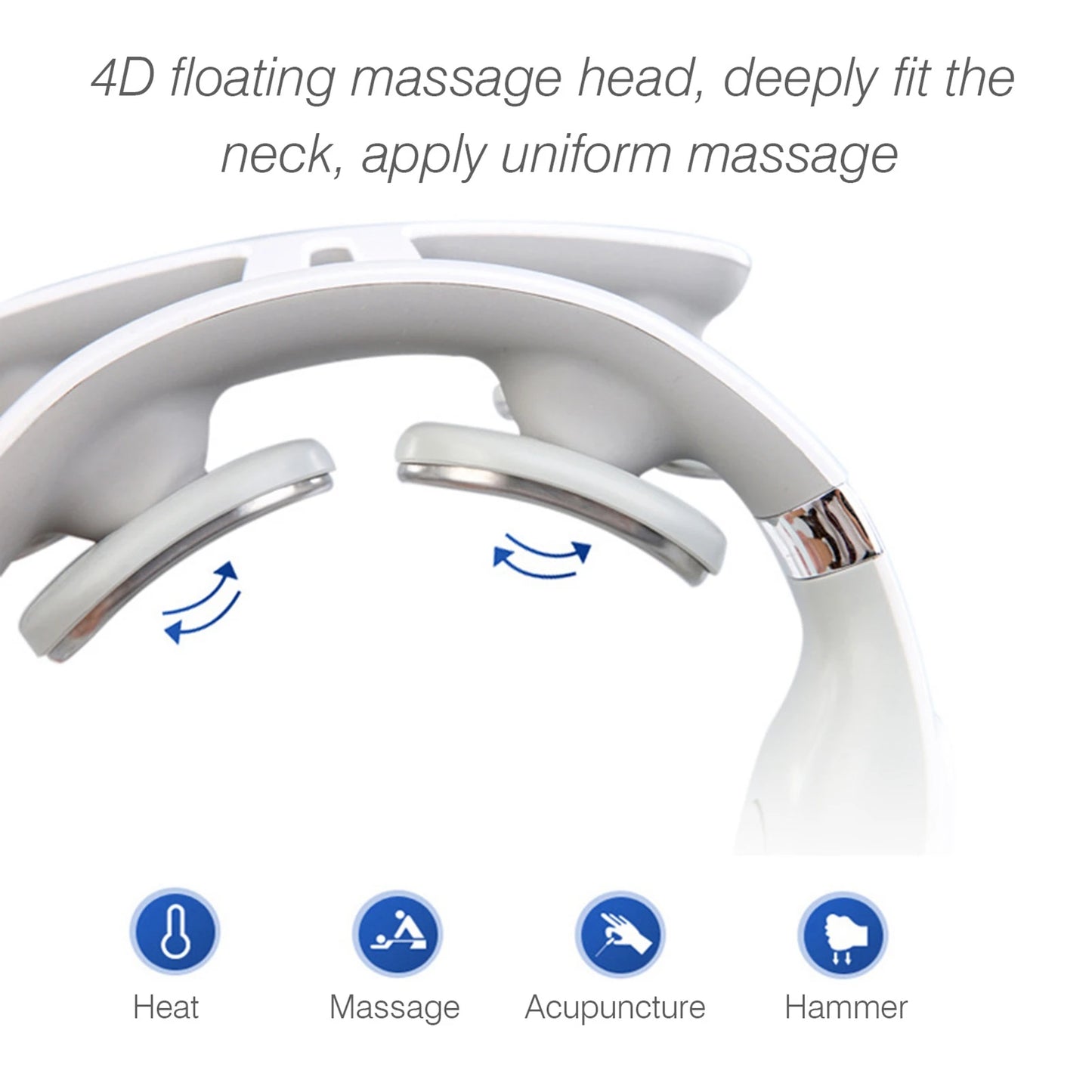 Cervical Massager – 16 Modes, Chauffant, USB, Soulagement de la Tension du Cou