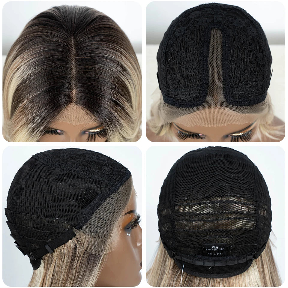 Golden Seduction Synthetic Lace Front Wig
