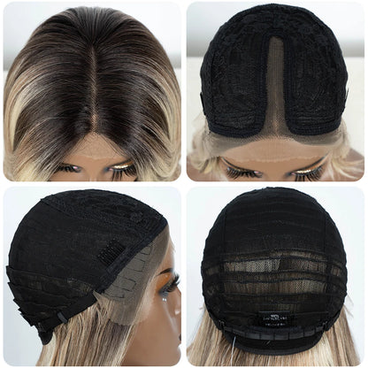 Golden Seduction Synthetic Lace Front Wig
