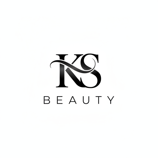 Logo noir initial KS Mentionné Beauty glamour 